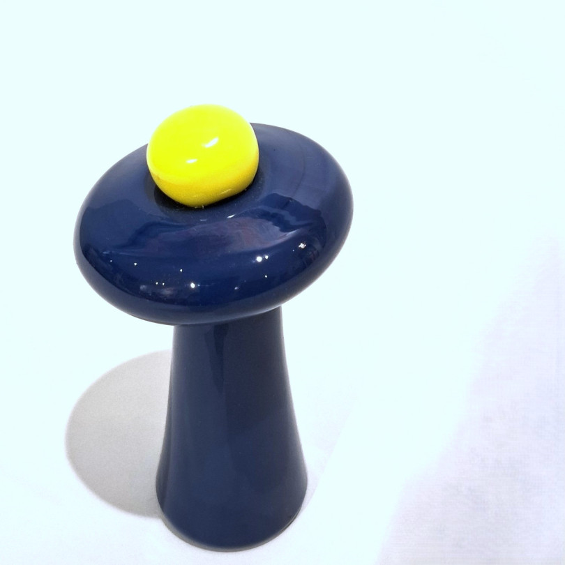 The Little Dancer, pièce unique d'art contemporain en verre soufflé
