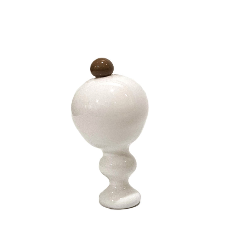The little dancer, Pièce unique en verre soufflé au design contemporain