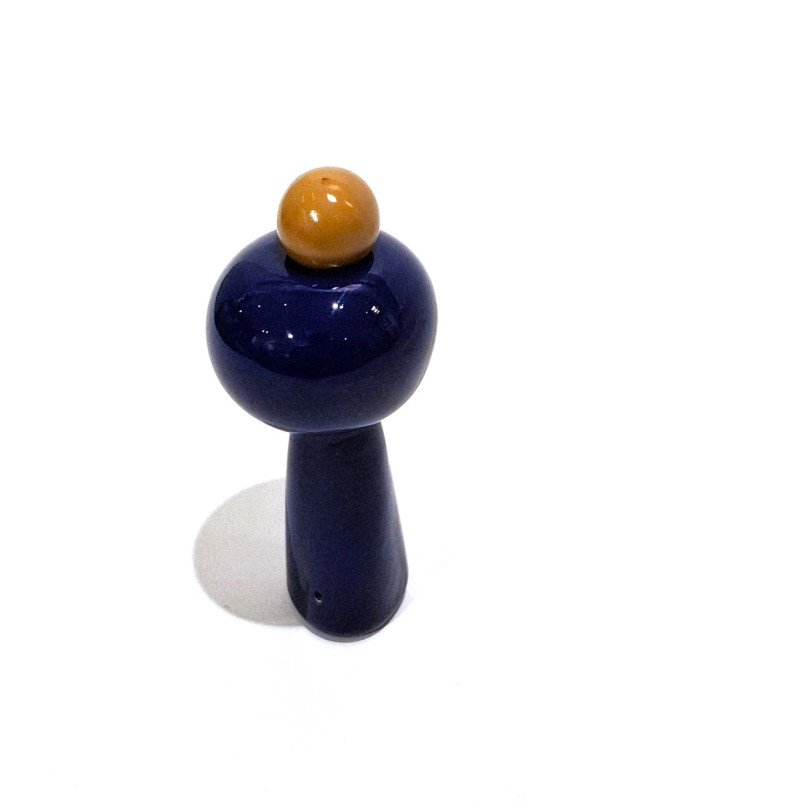 The Little Dancer, petit totem en verre soufflé de couleur