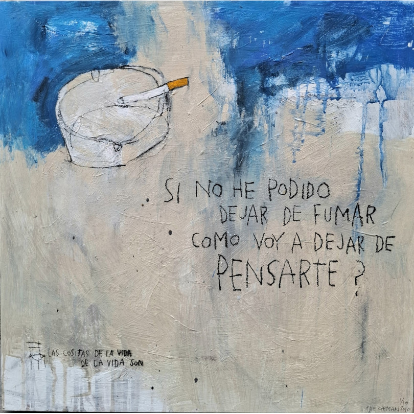 PENSARTE small poetic artwork by The Catman
