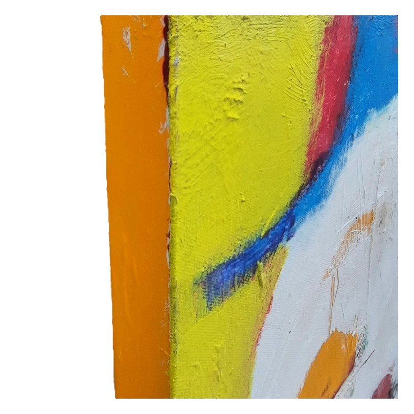 YOU SMILE small contemporary colorfull painting