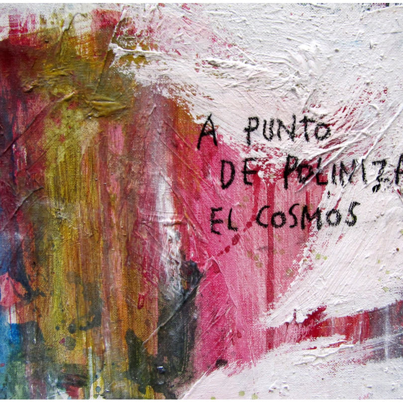 Tableau floral et abstrait de The Catman