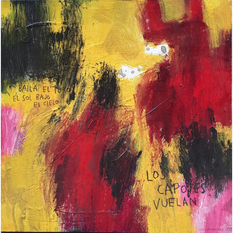 BAILA EL TORO small abstract artwork by The Catman