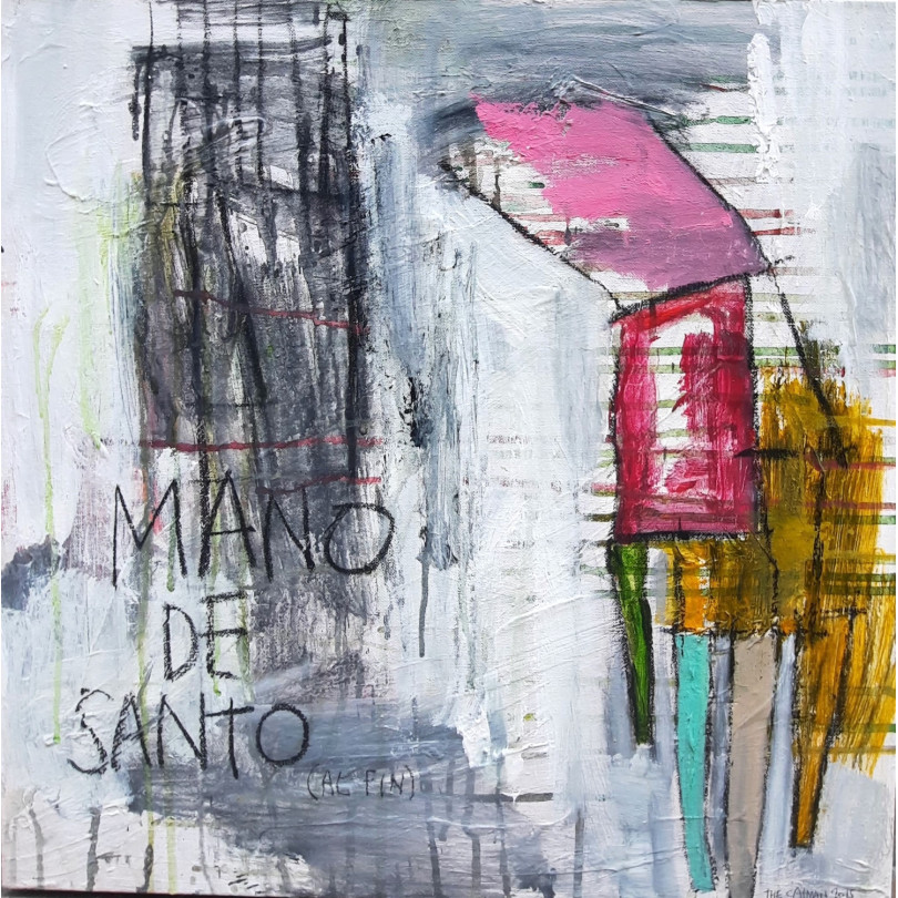 MANO DE SANTO bespoke painting by The Catman