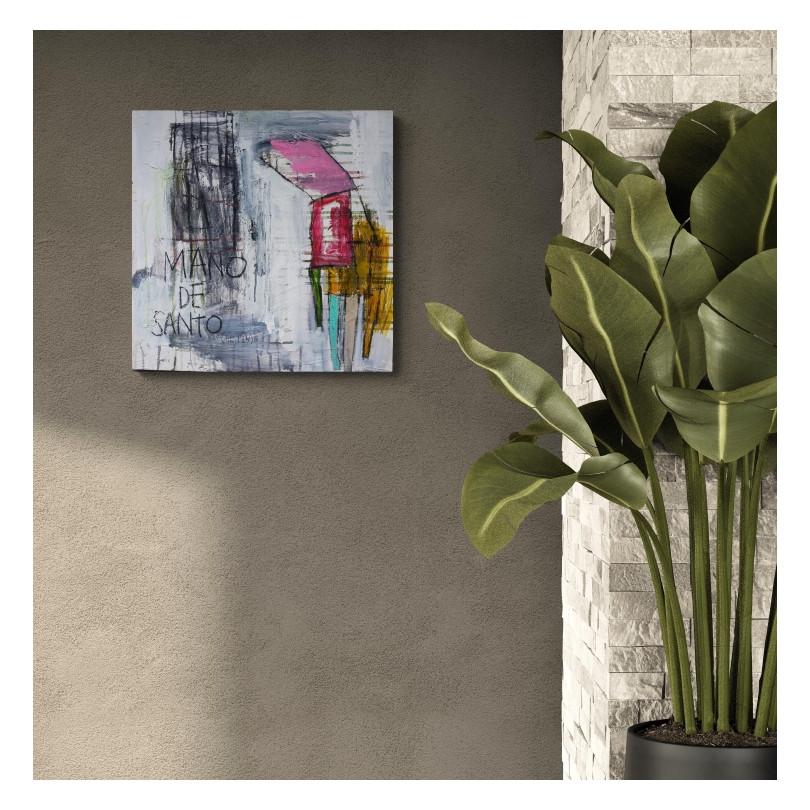 MANO DE SANTO bespoke painting by The Catman