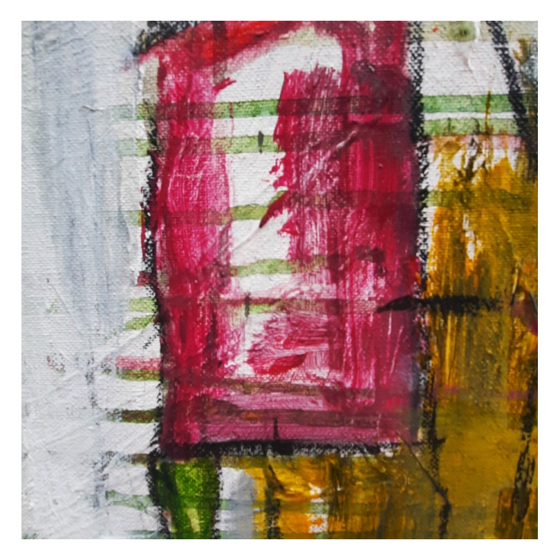 MANO DE SANTO bespoke painting by The Catman