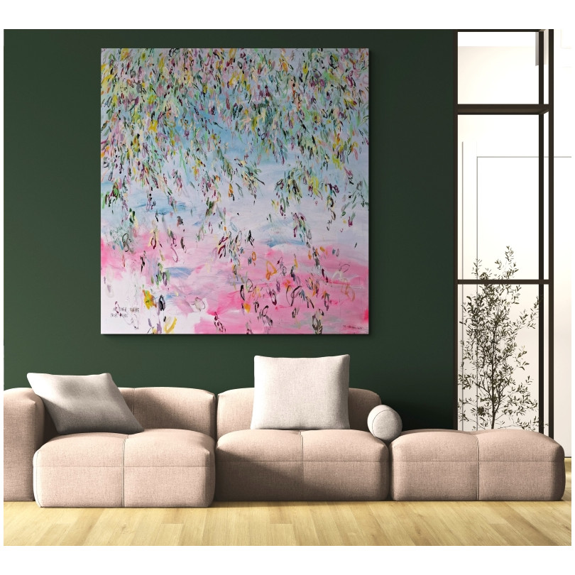 NEITHER large format painting by The Catman