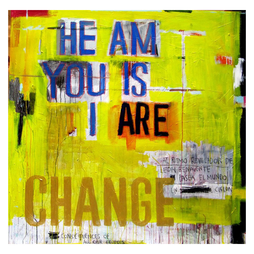 CHANGE painting by The Catman